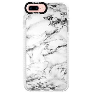 Silikónové púzdro Bumper iSaprio - White Marble 01 - iPhone 7 Plus vyobraziť