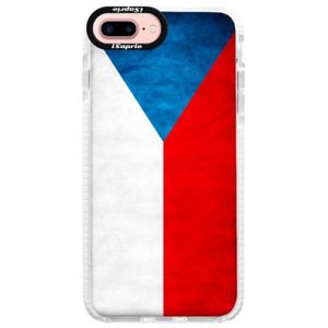 Silikónové púzdro Bumper iSaprio - Czech Flag - iPhone 7 Plus vyobraziť