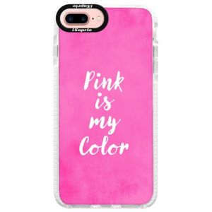 Silikónové púzdro Bumper iSaprio - Pink is my color - iPhone 7 Plus vyobraziť