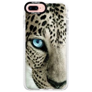 Silikónové púzdro Bumper iSaprio - White Panther - iPhone 7 Plus vyobraziť