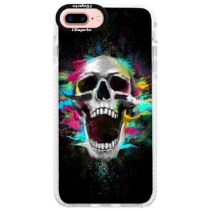 Silikónové púzdro Bumper iSaprio - Skull in Colors - iPhone 7 Plus vyobraziť