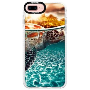 Silikónové púzdro Bumper iSaprio - Turtle 01 - iPhone 7 Plus vyobraziť
