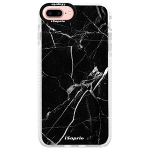 Silikónové púzdro Bumper iSaprio - Black Marble 18 - iPhone 7 Plus vyobraziť