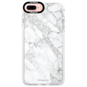 Silikónové púzdro Bumper iSaprio - SilverMarble 14 - iPhone 7 Plus vyobraziť