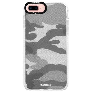 Silikónové púzdro Bumper iSaprio - Gray Camuflage 02 - iPhone 7 Plus vyobraziť