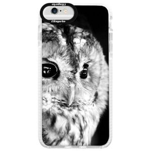 Silikónové púzdro Bumper iSaprio - BW Owl - iPhone 6 Plus/6S Plus vyobraziť