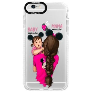 Silikónové púzdro Bumper iSaprio - Mama Mouse Brunette and Girl - iPhone 6 Plus/6S Plus vyobraziť