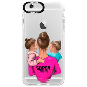 Silikónové púzdro Bumper iSaprio - Super Mama - Two Girls - iPhone 6 Plus/6S Plus vyobraziť