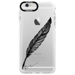 Silikónové púzdro Bumper iSaprio - Writing By Feather - black - iPhone 6 Plus/6S Plus vyobraziť