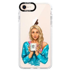 Silikónové púzdro Bumper iSaprio - Coffe Now - Blond - iPhone 8 vyobraziť
