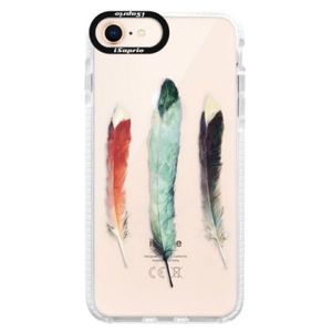 Silikónové púzdro Bumper iSaprio - Three Feathers - iPhone 8 vyobraziť