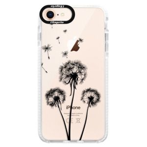 Silikónové púzdro Bumper iSaprio - Three Dandelions - black - iPhone 8 vyobraziť