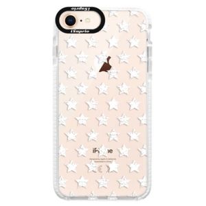 Silikónové púzdro Bumper iSaprio - Stars Pattern - white - iPhone 8 vyobraziť