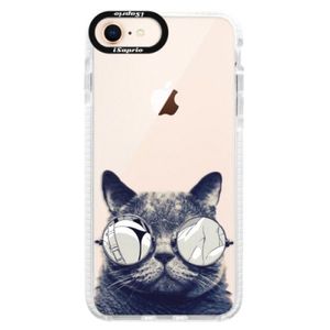 Silikónové púzdro Bumper iSaprio - Crazy Cat 01 - iPhone 8 vyobraziť