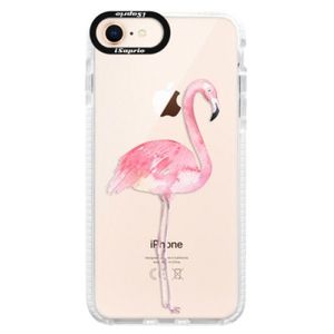 Silikónové púzdro Bumper iSaprio - Flamingo 01 - iPhone 8 vyobraziť