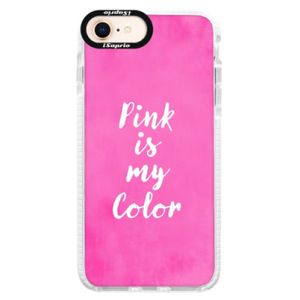 Silikónové púzdro Bumper iSaprio - Pink is my color - iPhone 8 vyobraziť