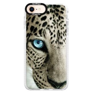 Silikónové púzdro Bumper iSaprio - White Panther - iPhone 8 vyobraziť