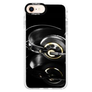 Silikónové púzdro Bumper iSaprio - Headphones 02 - iPhone 8 vyobraziť