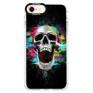 Silikónové púzdro Bumper iSaprio - Skull in Colors - iPhone 8 vyobraziť