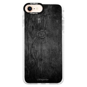 Silikónové púzdro Bumper iSaprio - Black Wood 13 - iPhone 8 vyobraziť