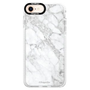 Silikónové púzdro Bumper iSaprio - SilverMarble 14 - iPhone 8 vyobraziť