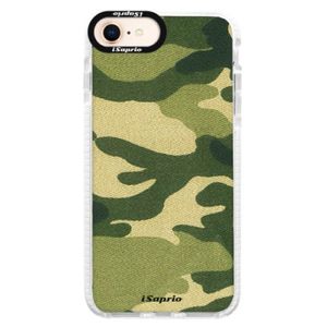 Silikónové púzdro Bumper iSaprio - Green Camuflage 01 - iPhone 8 vyobraziť