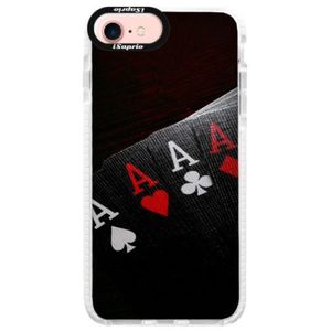Silikónové púzdro Bumper iSaprio - Poker - iPhone 7 vyobraziť