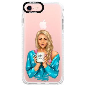 Silikónové púzdro Bumper iSaprio - Coffe Now - Blond - iPhone 7 vyobraziť