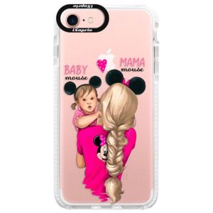 Silikónové púzdro Bumper iSaprio - Mama Mouse Blond and Girl - iPhone 7 vyobraziť
