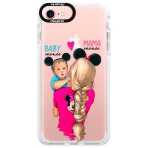 Silikónové púzdro Bumper iSaprio - Mama Mouse Blonde and Boy - iPhone 7 vyobraziť