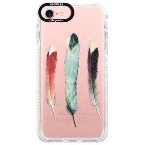 Silikónové púzdro Bumper iSaprio - Three Feathers - iPhone 7 vyobraziť