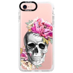 Silikónové púzdro Bumper iSaprio - Pretty Skull - iPhone 7 vyobraziť