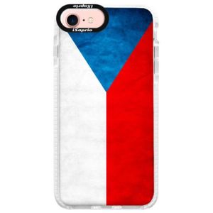 Silikónové púzdro Bumper iSaprio - Czech Flag - iPhone 7 vyobraziť