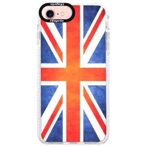 Silikónové púzdro Bumper iSaprio - UK Flag - iPhone 7 vyobraziť