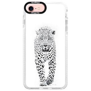 Silikónové púzdro Bumper iSaprio - White Jaguar - iPhone 7 vyobraziť