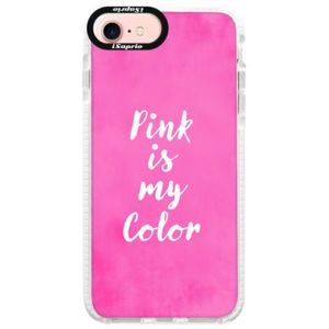 Silikónové púzdro Bumper iSaprio - Pink is my color - iPhone 7 vyobraziť