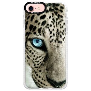 Silikónové púzdro Bumper iSaprio - White Panther - iPhone 7 vyobraziť
