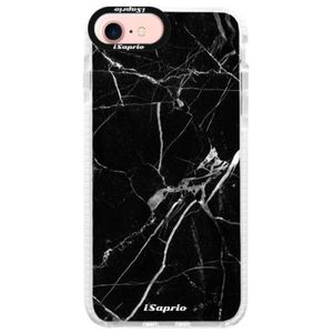 Silikónové púzdro Bumper iSaprio - Black Marble 18 - iPhone 7 vyobraziť