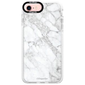 Silikónové púzdro Bumper iSaprio - SilverMarble 14 - iPhone 7 vyobraziť