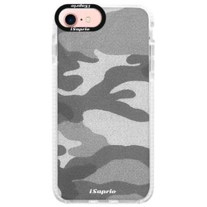 Silikónové púzdro Bumper iSaprio - Gray Camuflage 02 - iPhone 7 vyobraziť