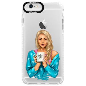 Silikónové púzdro Bumper iSaprio - Coffe Now - Blond - iPhone 6/6S vyobraziť