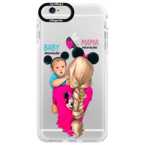 Silikónové púzdro Bumper iSaprio - Mama Mouse Blonde and Boy - iPhone 6/6S vyobraziť