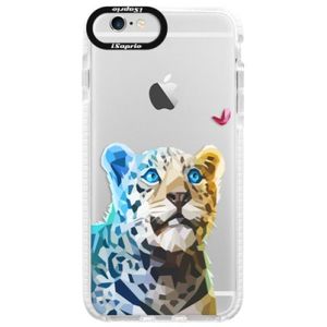Silikónové púzdro Bumper iSaprio - Leopard With Butterfly - iPhone 6/6S vyobraziť