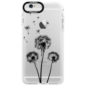 Silikónové púzdro Bumper iSaprio - Three Dandelions - black - iPhone 6/6S vyobraziť