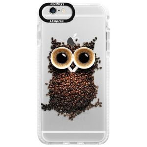 Silikónové púzdro Bumper iSaprio - Owl And Coffee - iPhone 6/6S vyobraziť