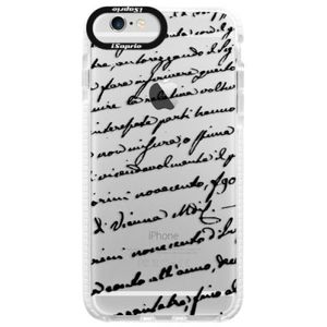 Silikónové púzdro Bumper iSaprio - Handwriting 01 - black - iPhone 6/6S vyobraziť