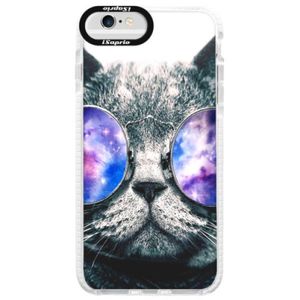 Silikónové púzdro Bumper iSaprio - Galaxy Cat - iPhone 6/6S vyobraziť