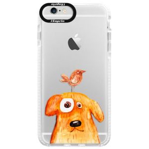 Silikónové púzdro Bumper iSaprio - Dog And Bird - iPhone 6/6S vyobraziť