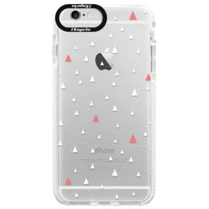 Silikónové púzdro Bumper iSaprio - Abstract Triangles 02 - white - iPhone 6/6S vyobraziť