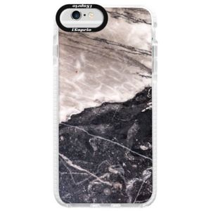 Silikónové púzdro Bumper iSaprio - BW Marble - iPhone 6/6S vyobraziť